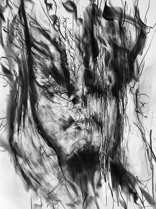 Afraid of not making it - Original Drawing