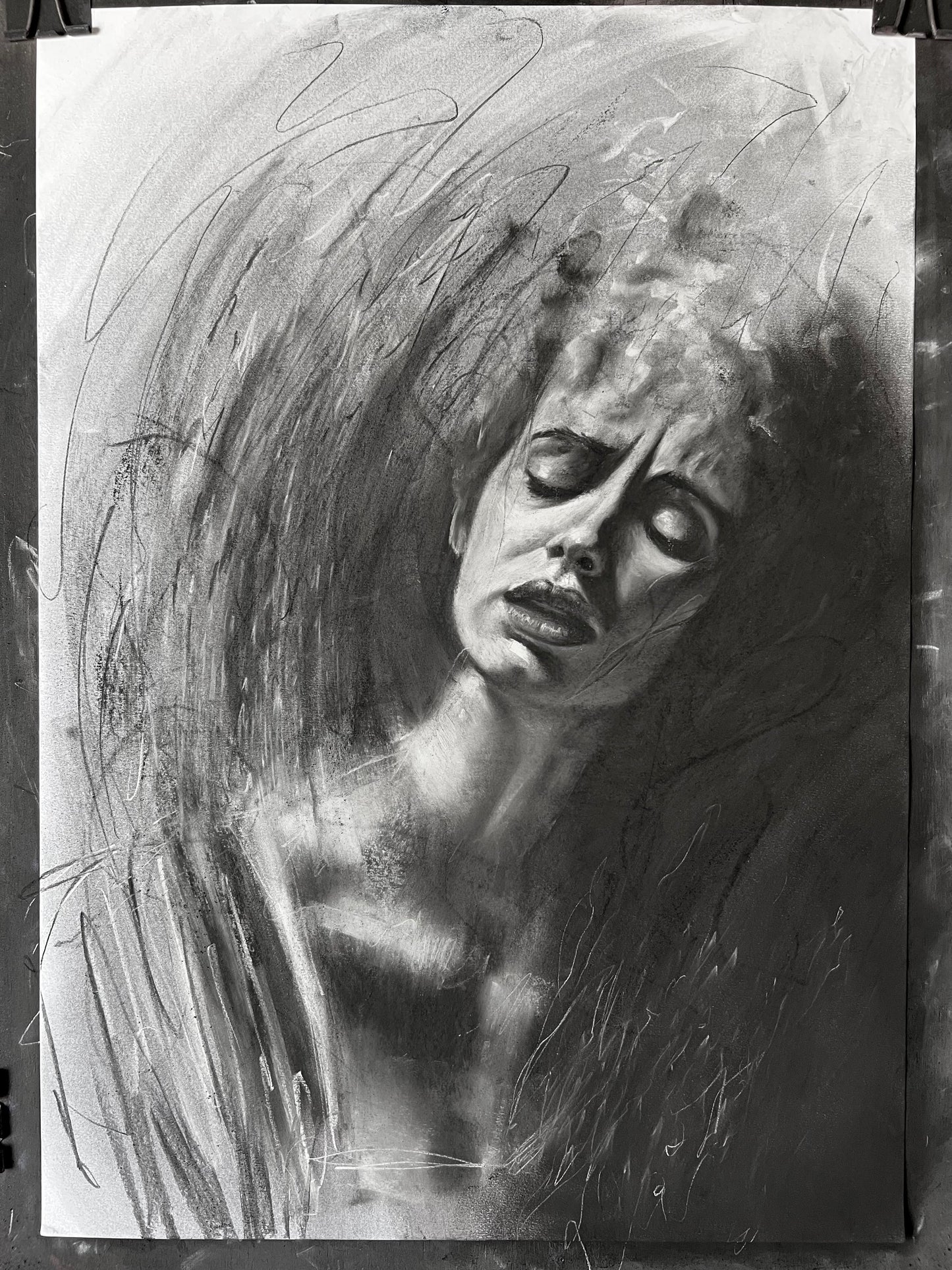 Tired of chasing - Original Drawing