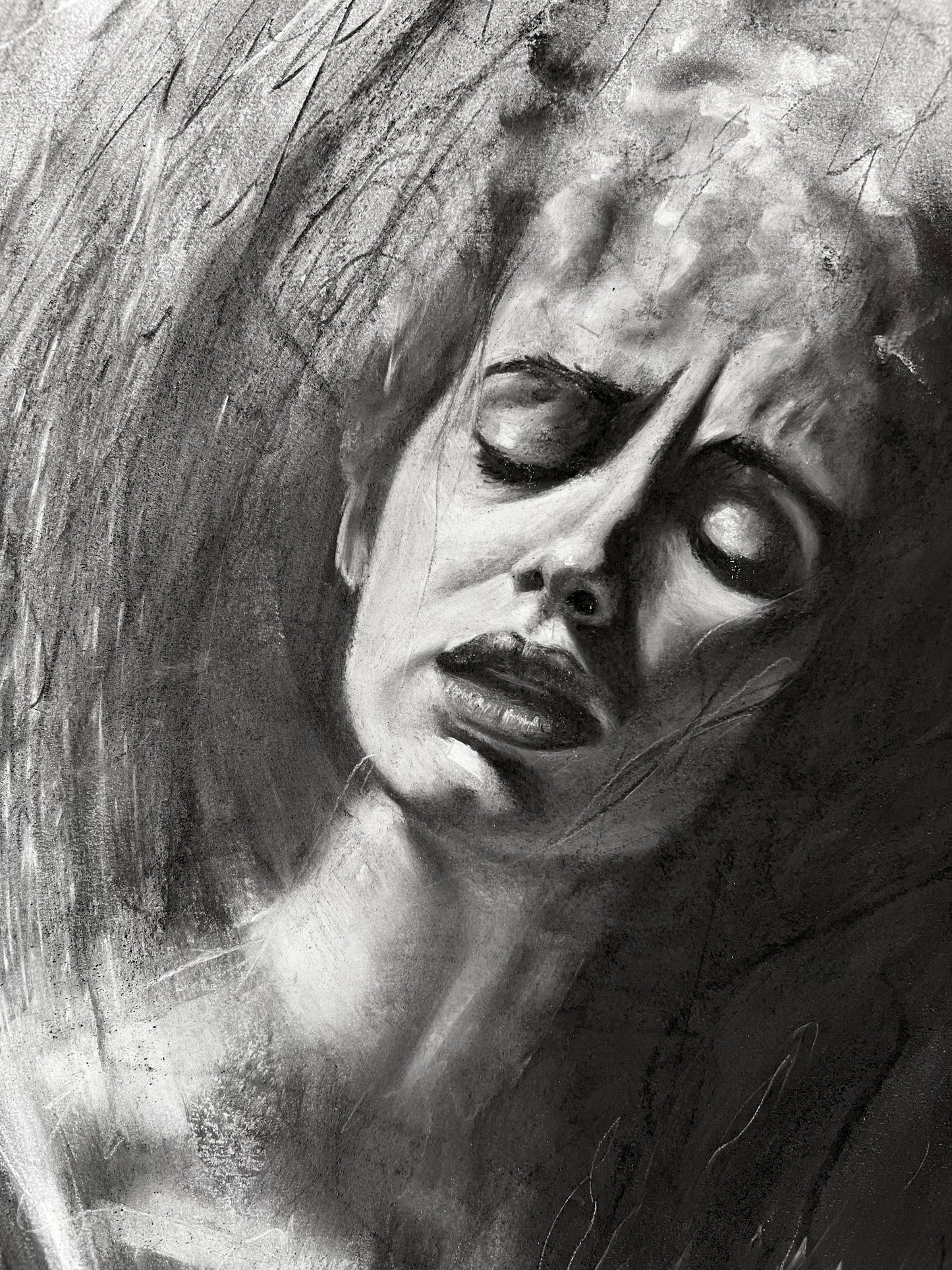 Tired of chasing - Original Drawing