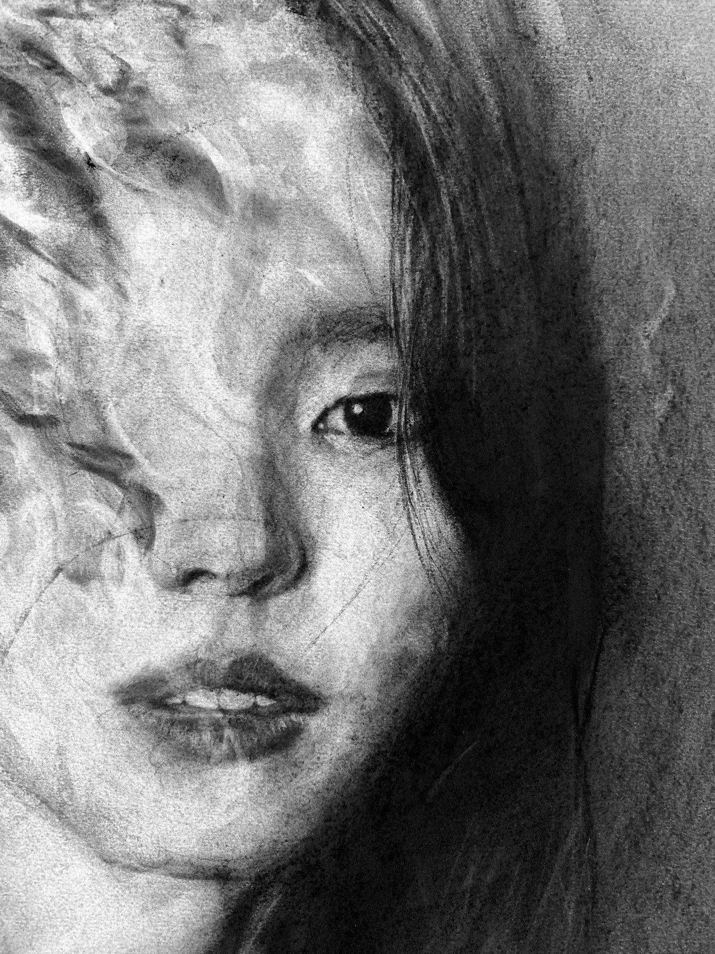 The pain of a broken family - Original Drawing