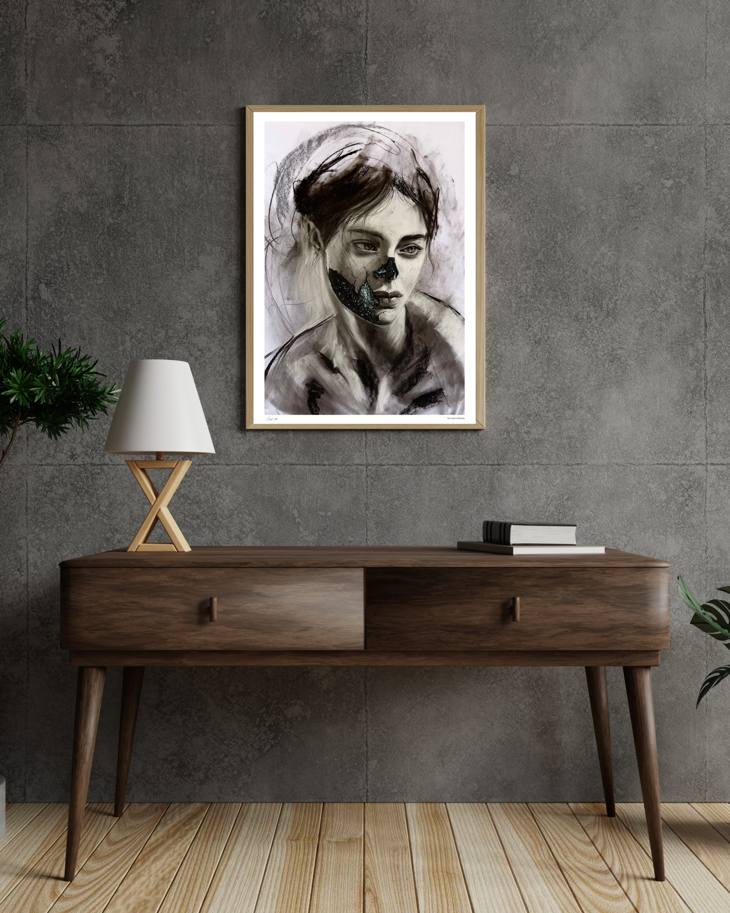 The mask of illusion (Print)