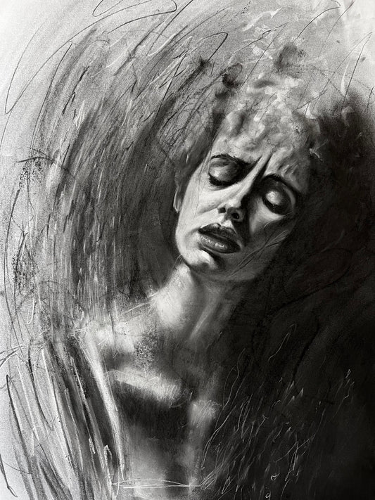 Tired of chasing - Original Drawing