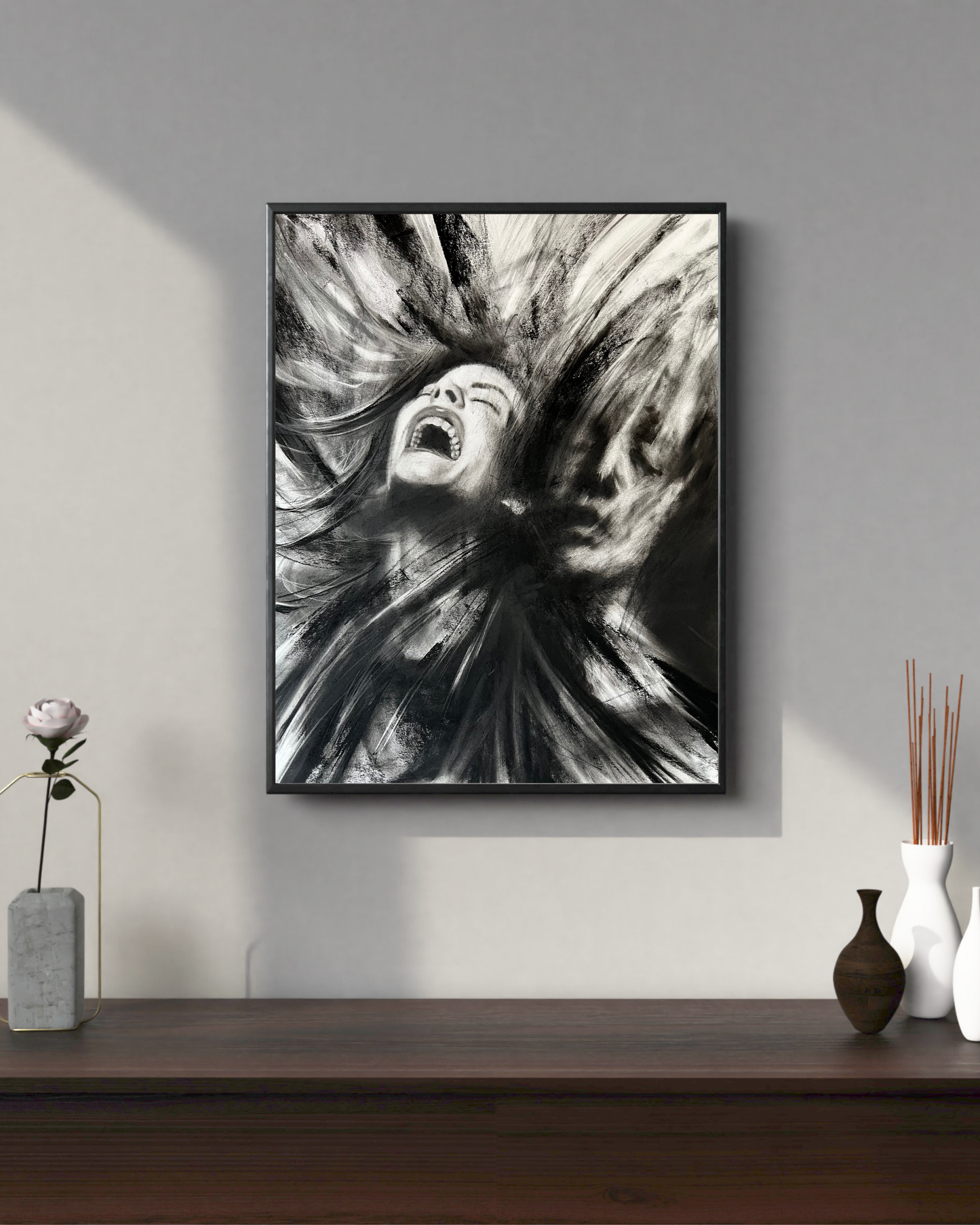 The strenght of a destructive mind - Original Portrait