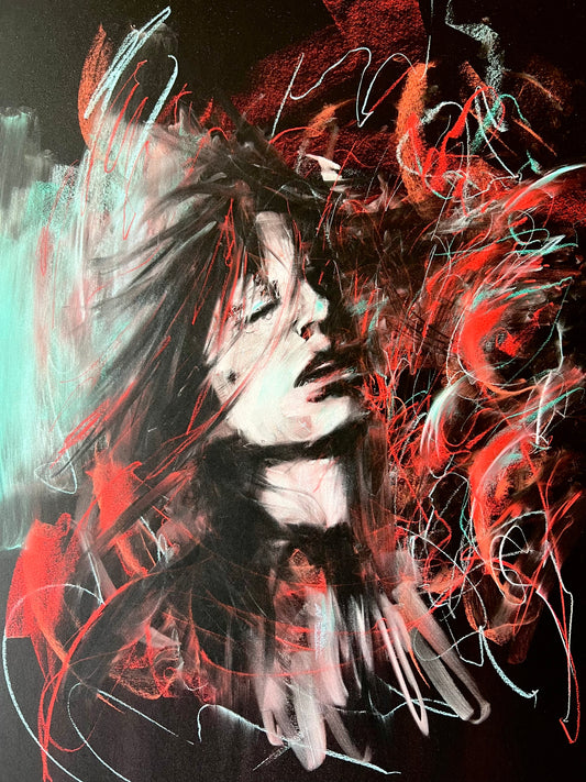 I just wanted a happy life - Original Drawing