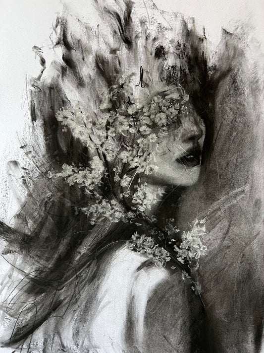 The difficulty in believing in ourselves - Original Drawing