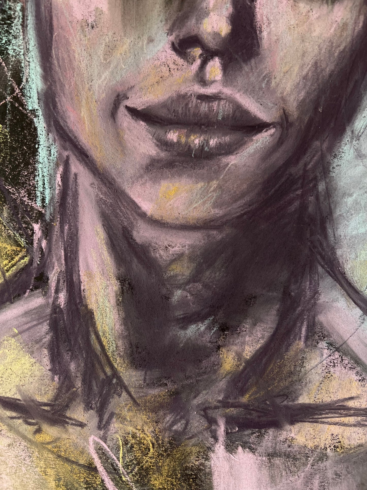 The soul trapped inside the drawing - Original Drawing