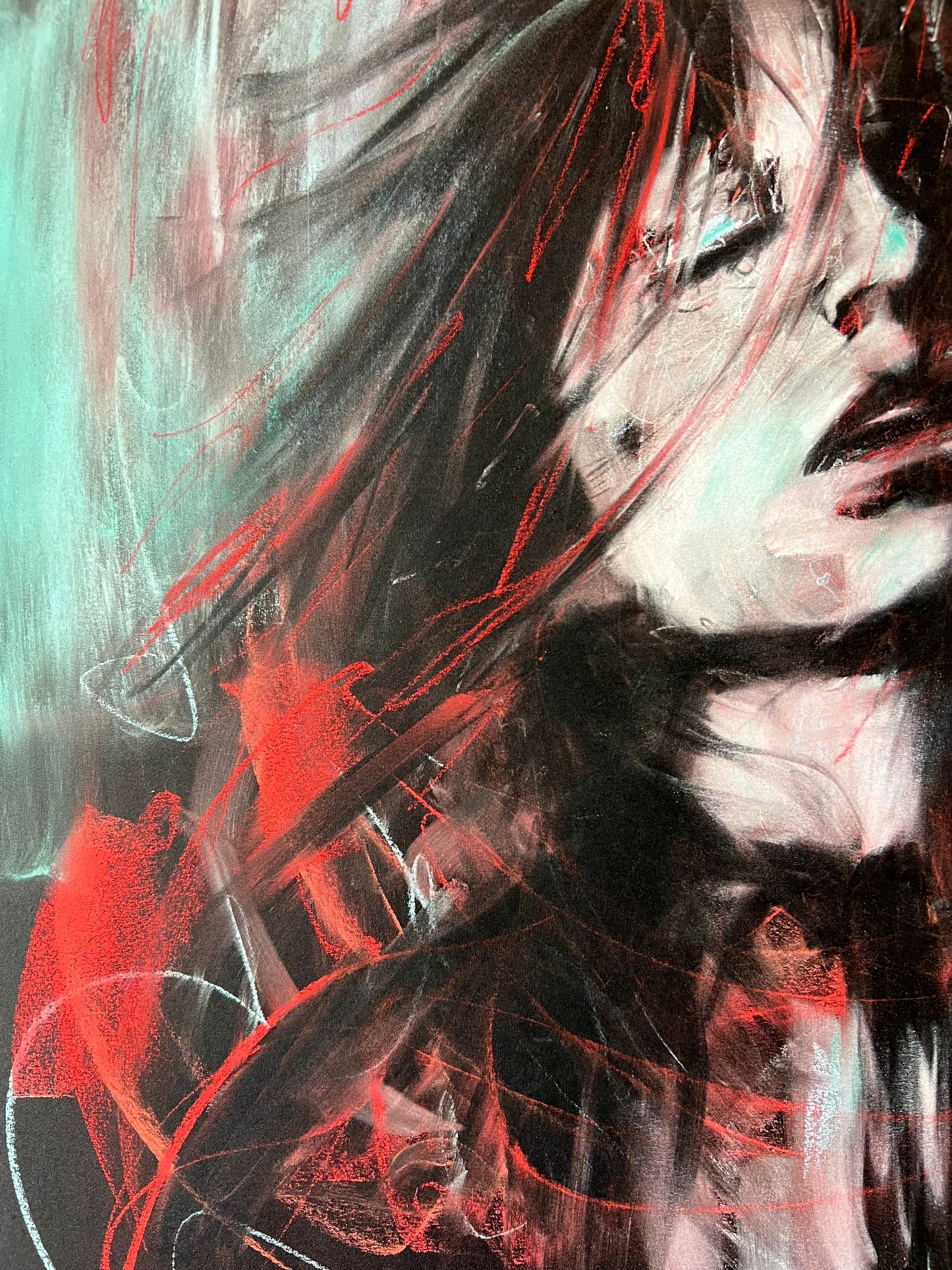 I just wanted a happy life - Original Drawing