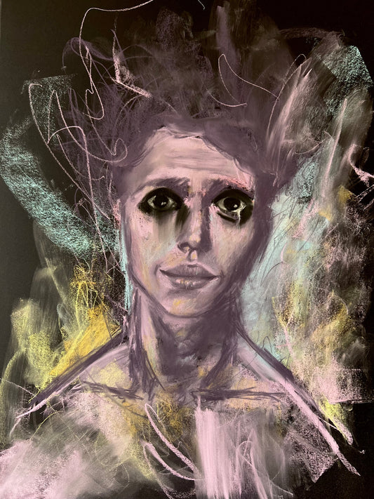 The soul trapped inside the drawing - Original Drawing