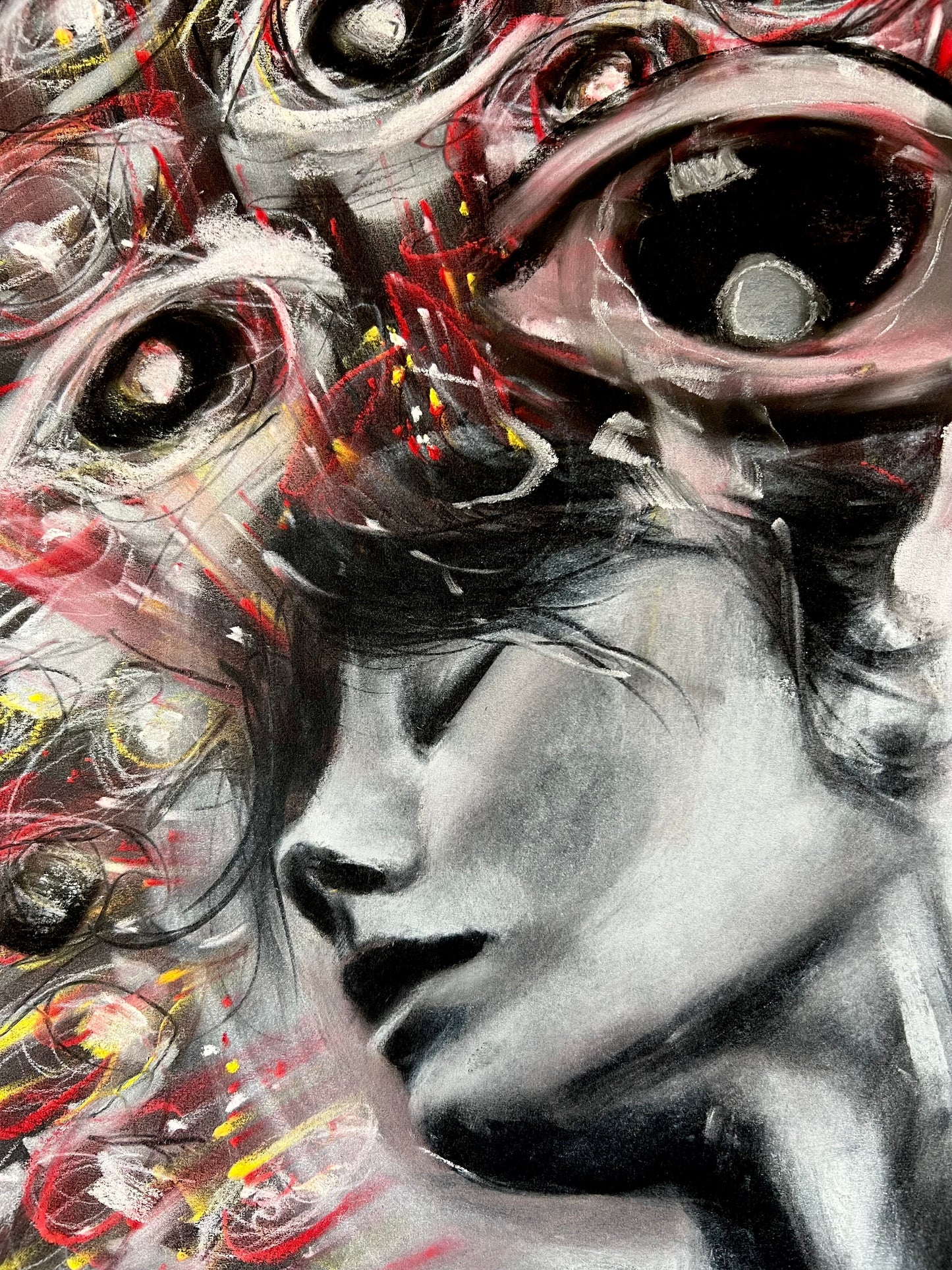 Social anxiety - Original Drawing