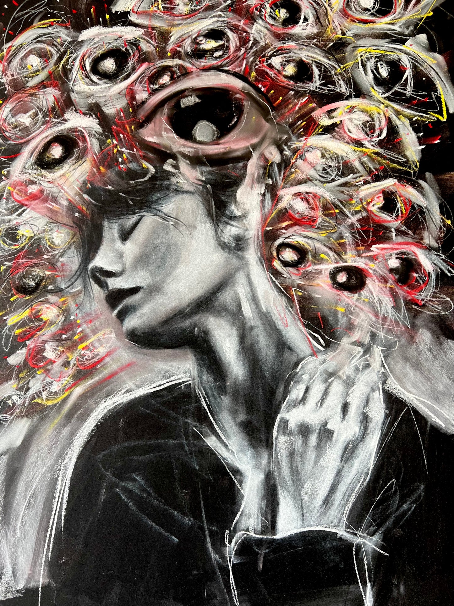 Social anxiety - Original Drawing