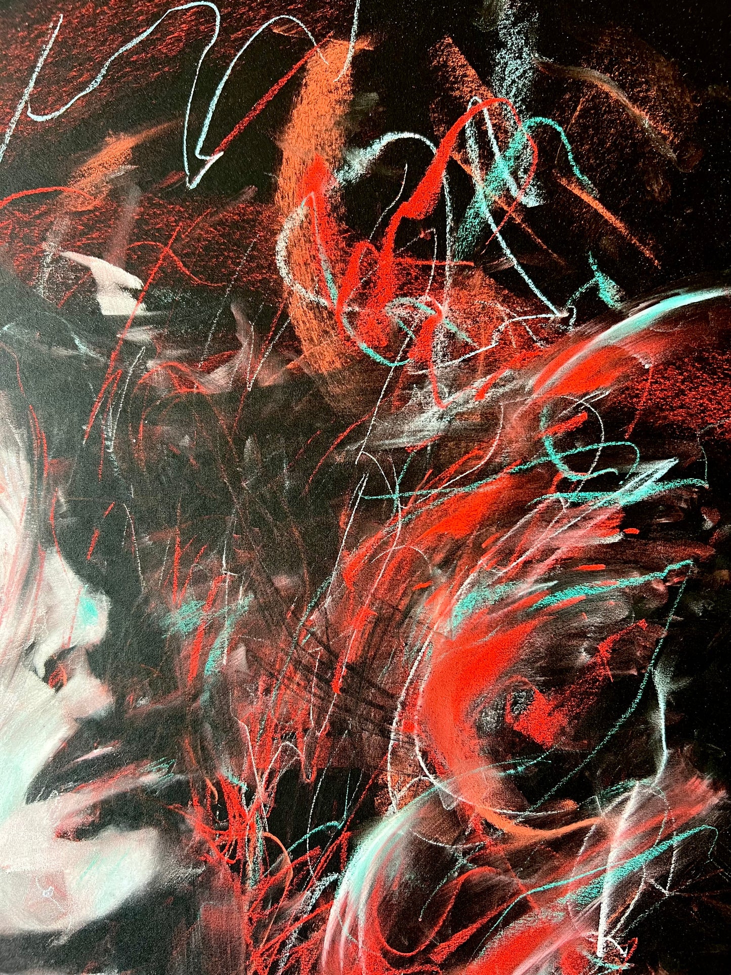 I just wanted a happy life - Original Drawing