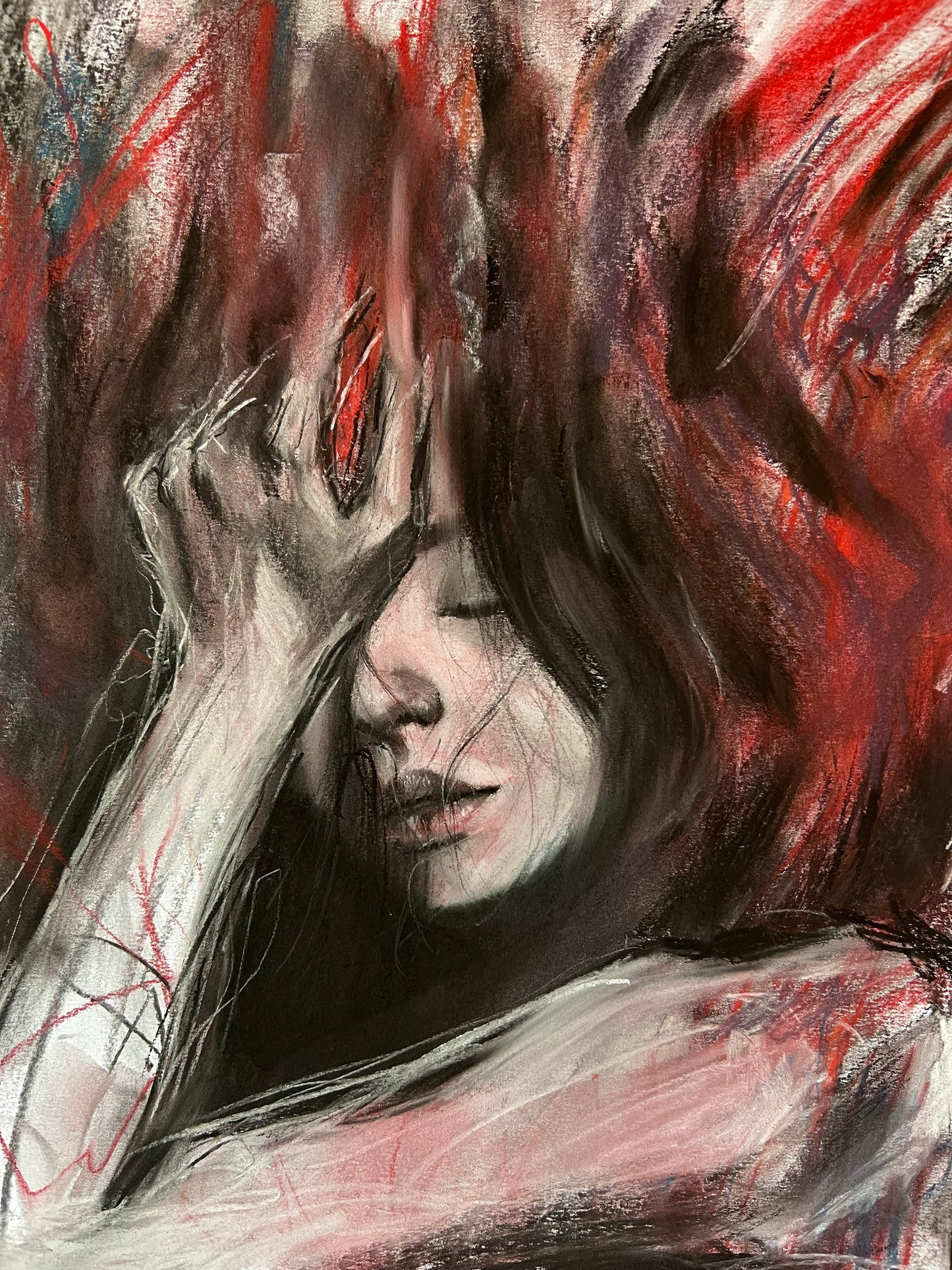 Living in chaos - Original Drawing